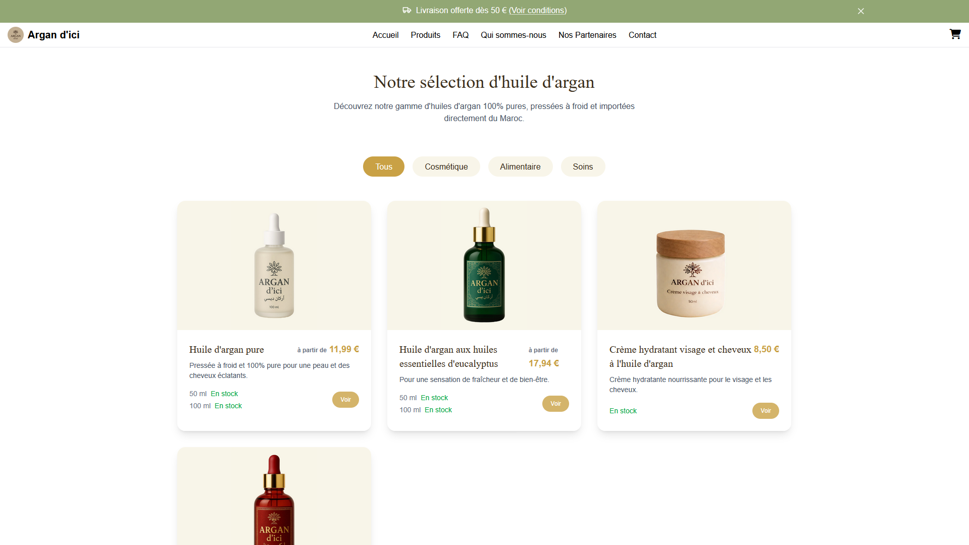 Apercu Argan d'ici