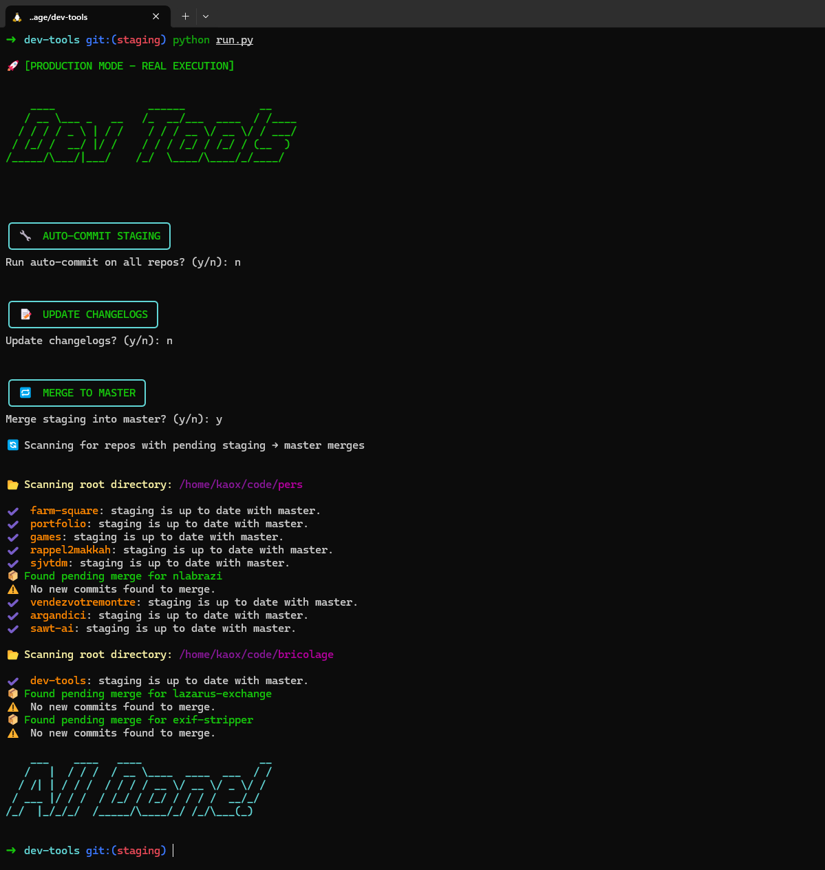 Apercu Dev Tools